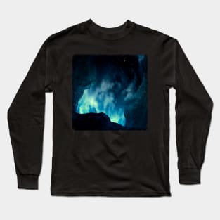 Spaces XVIII - landscape at night Long Sleeve T-Shirt